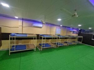 Shared room facilities at Mai Kripa Nasha Mukti Kendra Prayagra