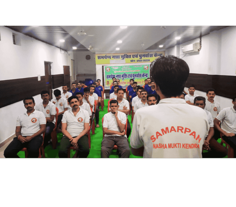 Counselling class at Rehabilitation Centre in Gwalior